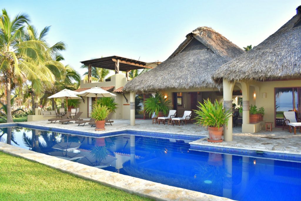 Rooms at La Villa Bonita in Cuernavaca, Mexico