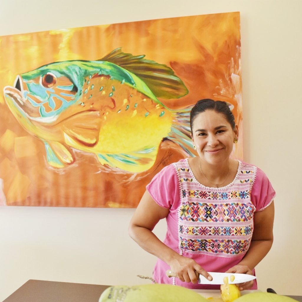 Chef Ana Garcia of La Villa Bonita.