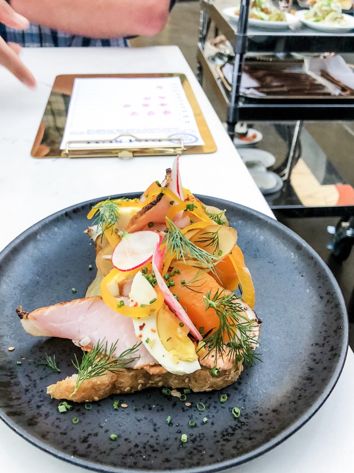 Century Grand and Platform 18 dining experience