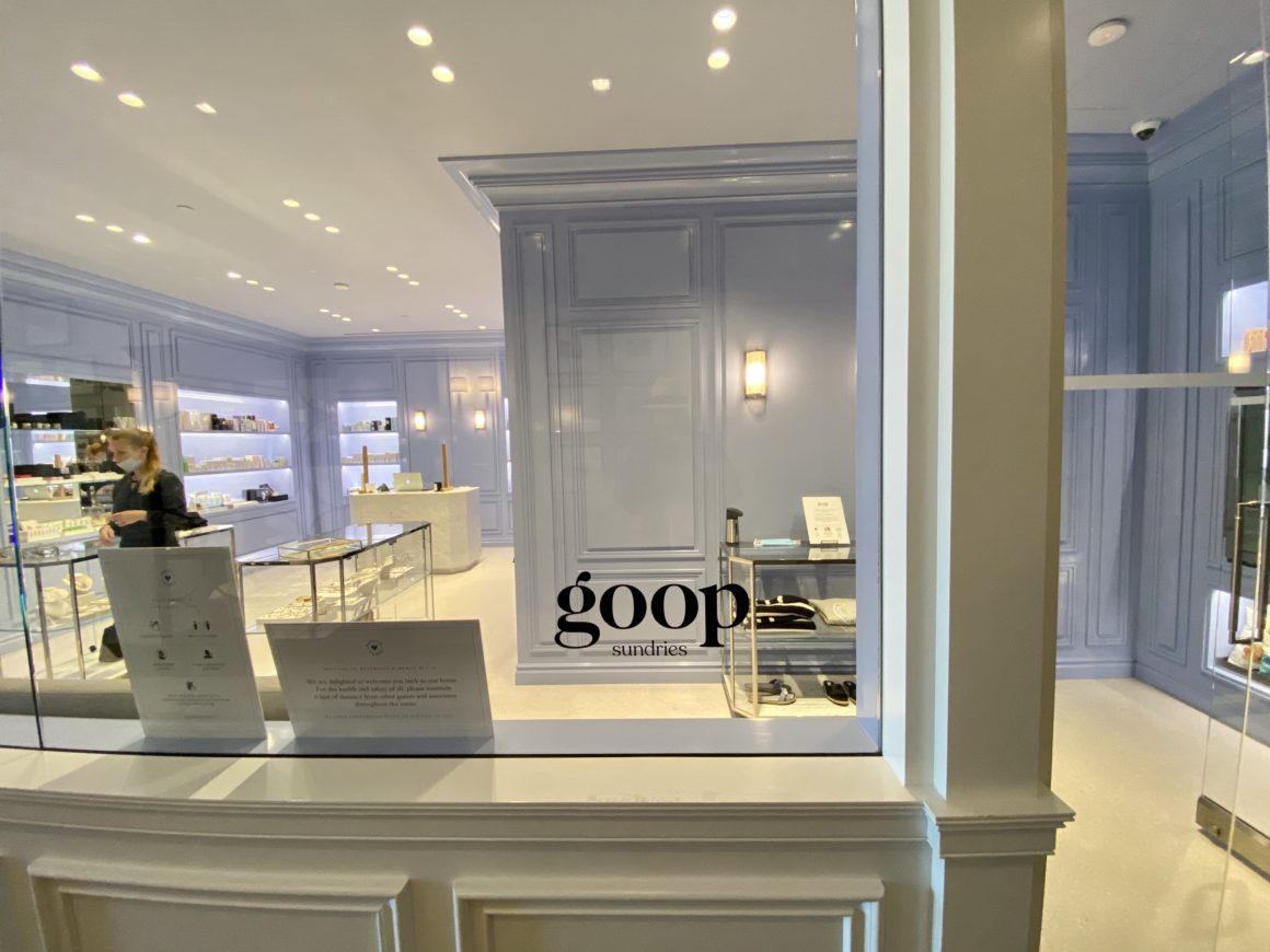 goop store at the rosewood miramar beach hotel