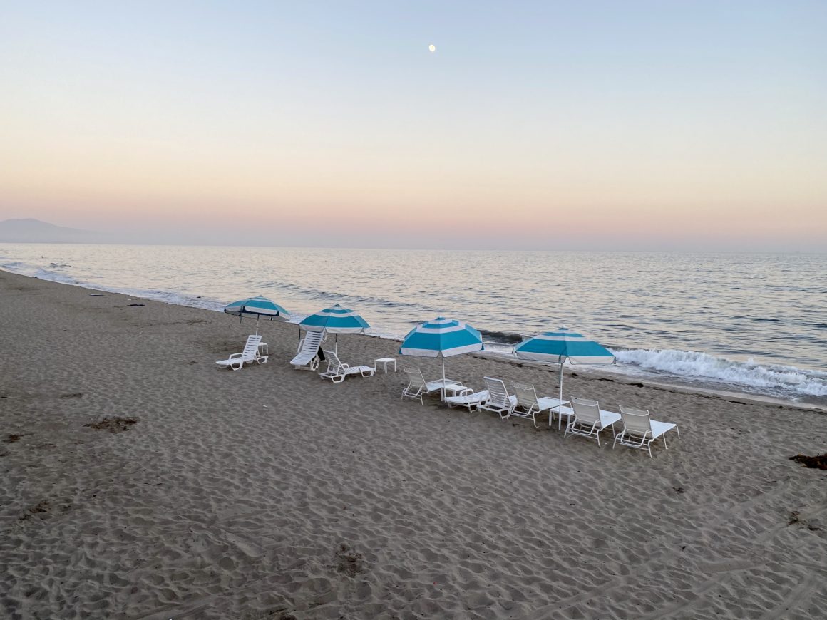 Beach views at The Rosewood Miramar Beach Hotel