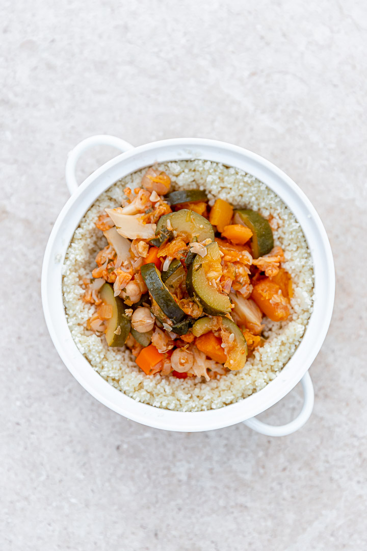 My vegetarian Moroccan stew