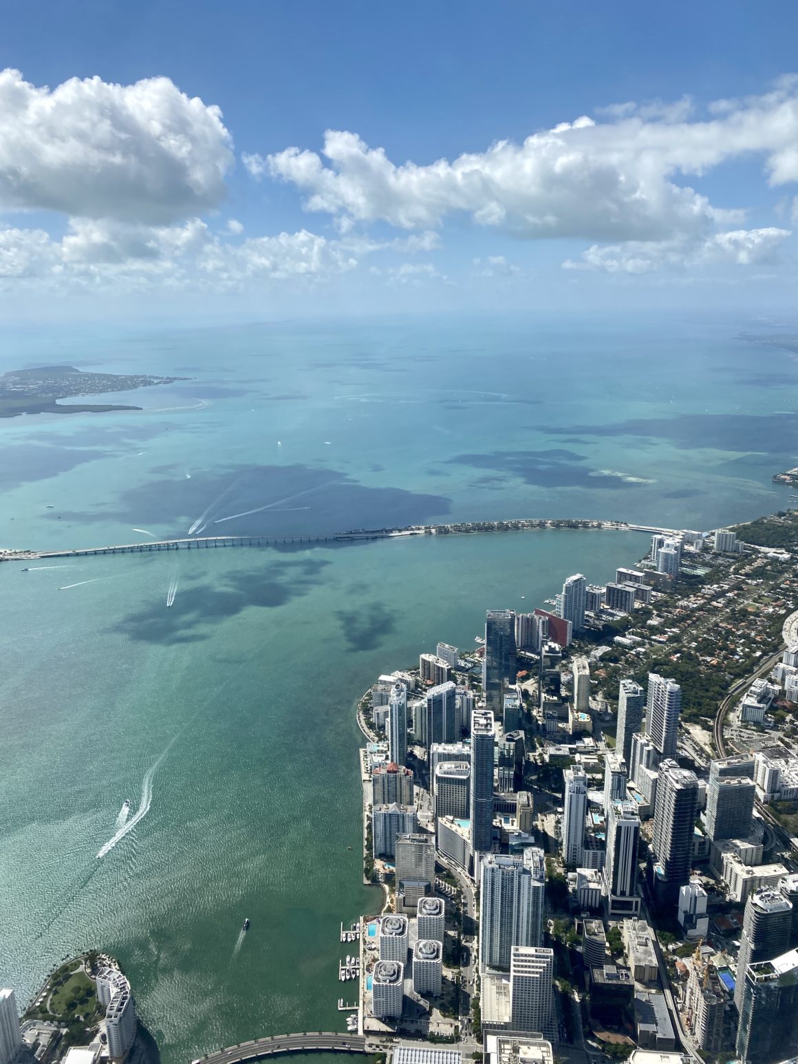 Aerial view of Miami