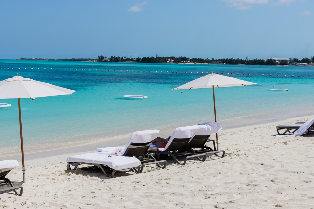 Baha Mar Resort Beach Bahamas - Beach near  Grand Hyatt Baha Mar, the SLS Baha Mar, and the Rosewood