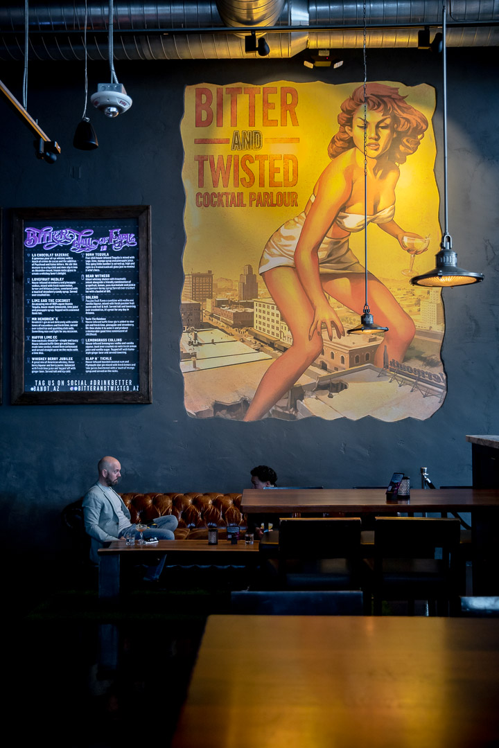 bitter and twisted bar interior