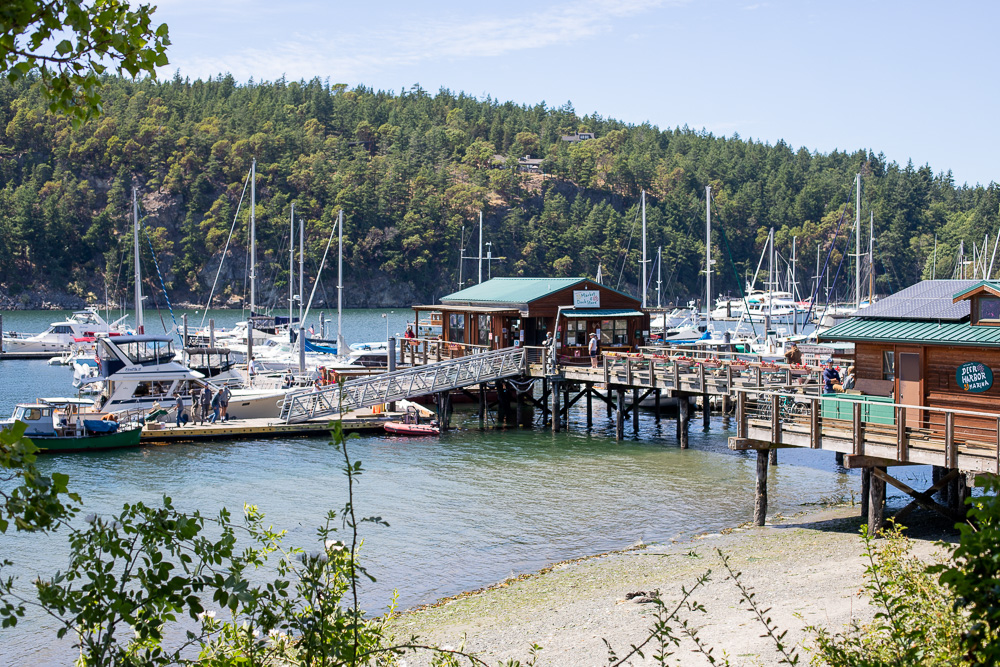 Deer Harbor in San Juan Islands