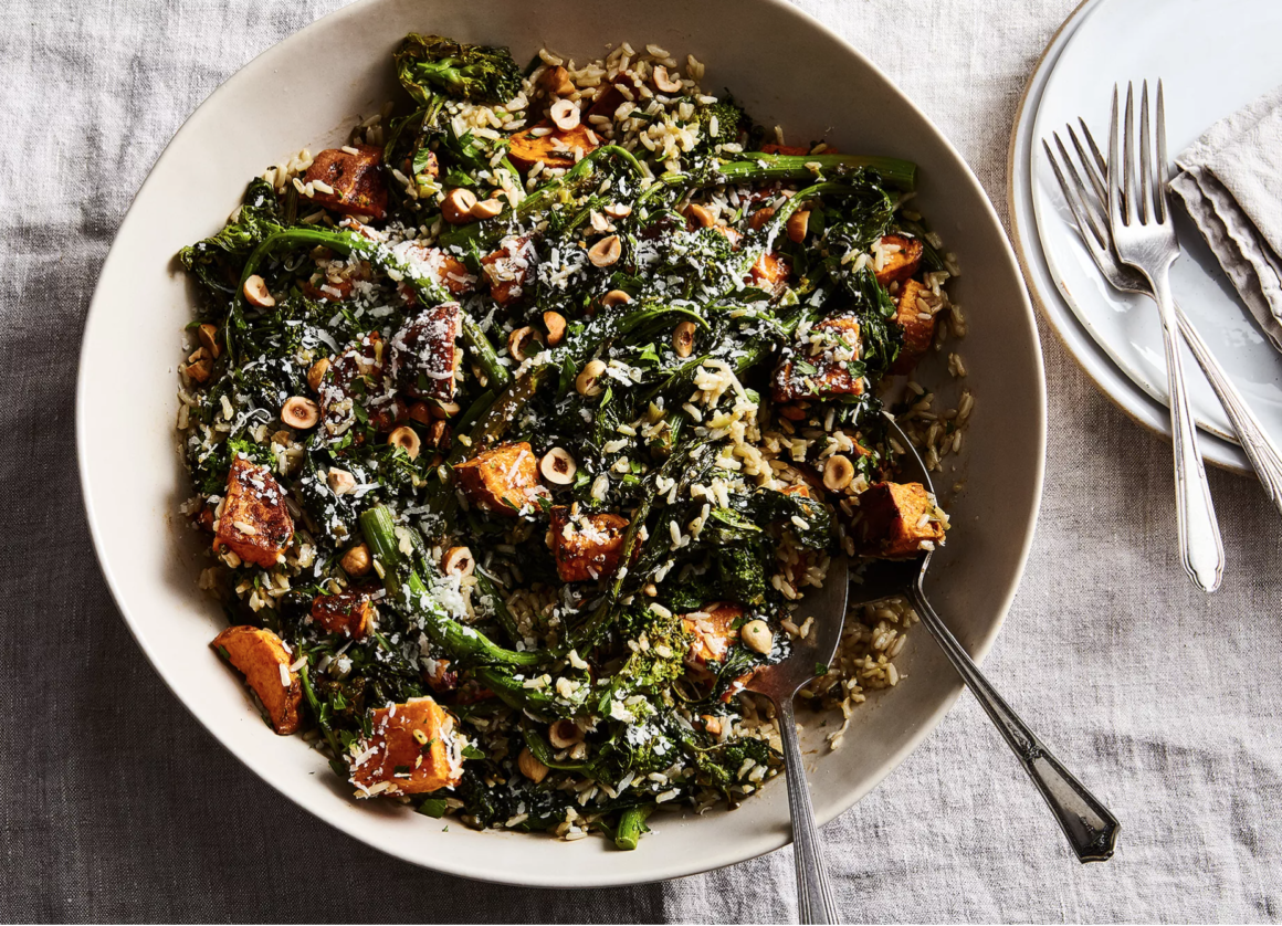 one pot meals, brown rice bowl