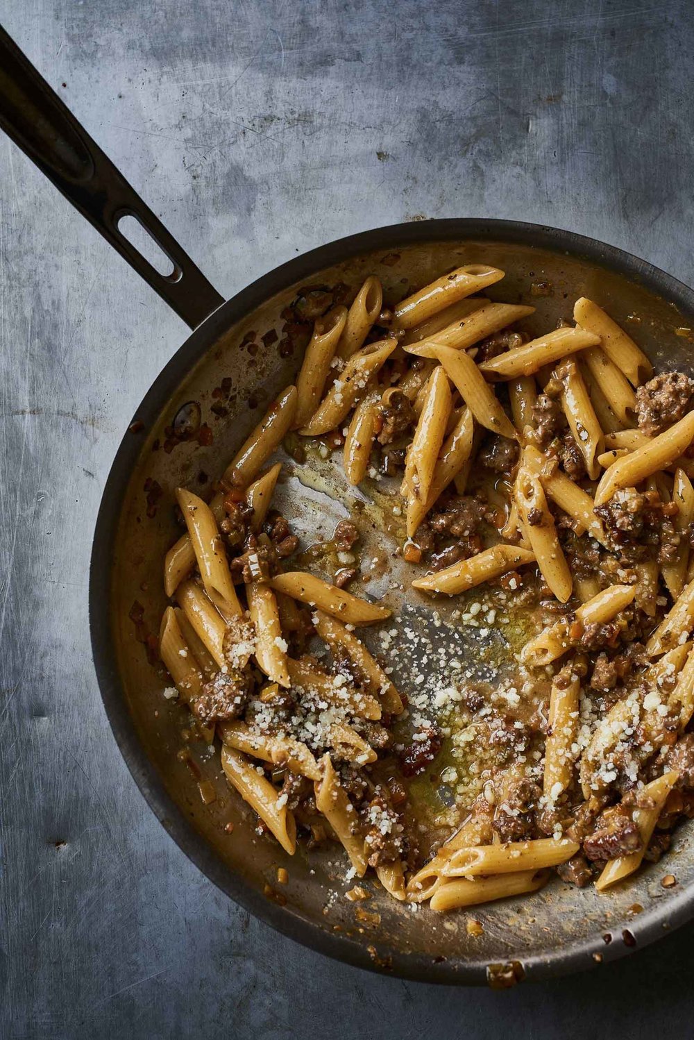 Lamb Ragu with carrots and green garlic