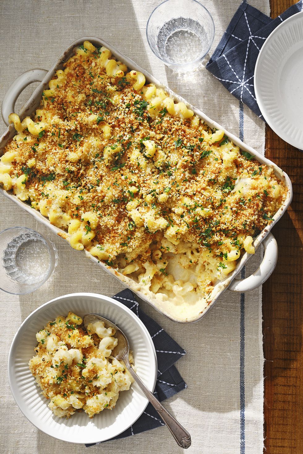 Cauliflower mac and cheese